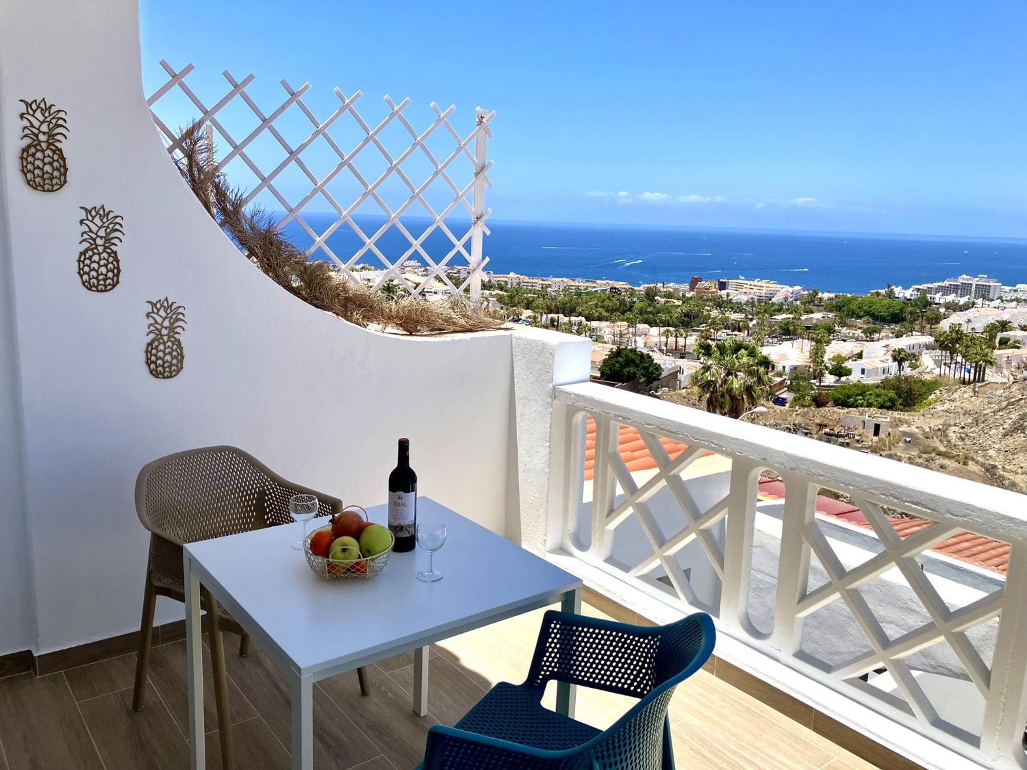 Costa Adeje - Modern Apartment With Terrace Views Of Ocean & Sunset Екстер'єр фото